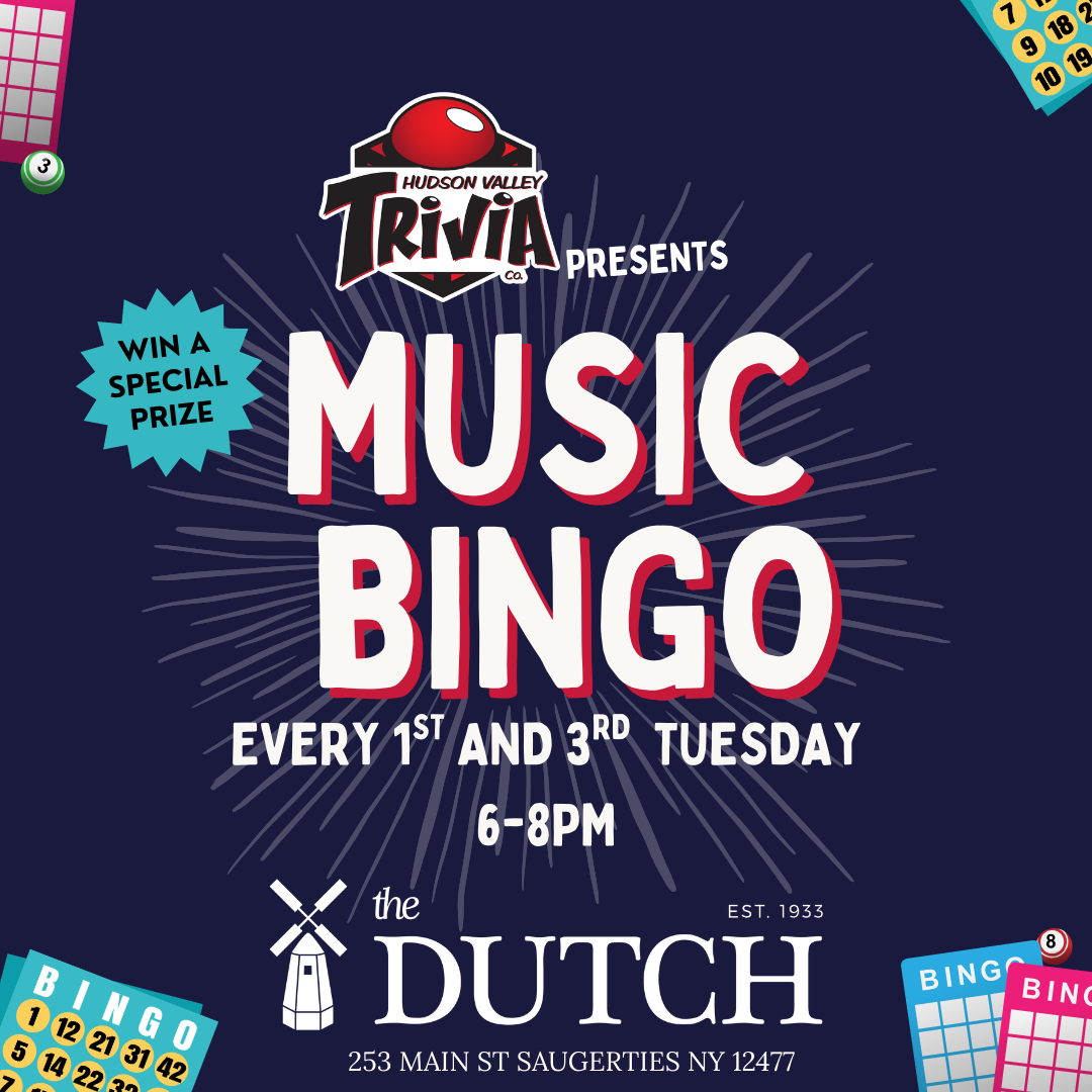 Music Bingo at The Dutch — The Dutch